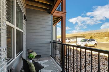 Upland flats apartments patio/balcony